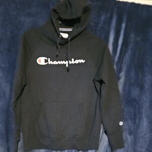 Champion Classic Black Pullover